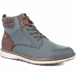 Pavers Men's Lace-Up Ankle Zip Boots - WBINS34001 / 320 123 / 320 123 Casual