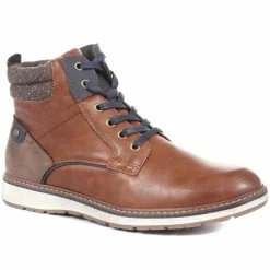 Pavers Men's Lace-Up Ankle Zip Boots - WBINS34001 / 320 123 / 320 123