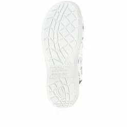 Pavers Adjustable White And Pink Floral Sandals - POLY33013 / 320 935 / 320 935 11 Pavers Adjustable White And Pink Floral Sandals - POLY33013 / 320 935 / 320 935