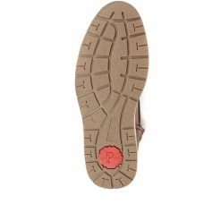 Pavers Men's Black And Brown Lace-Up Boots - WBINS34003 / 320 124 / 320 124