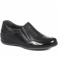 Fly Flot Shoes Leather Slip-On Trouser Shoe - CAL34015 / 320 649
