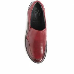 Fly Flot Shoes Leather Slip-On Trouser Shoe - CAL34015 / 320 649