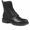 Bellissimo Ladies Leather Combat Boots - BELITAR34001 / 320 356