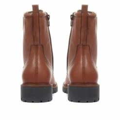 Bellissimo Ladies Leather Combat Boots - BELITAR34001 / 320 356