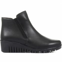 Pavers Wedge Leather Chelsea Boots - ESFA34001 / 320 576 26 Pavers Wedge Leather Chelsea Boots - ESFA34001 / 320 576