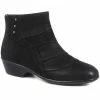Pavers Wide Fit Leather Ankle Boots - KF34005 / 320 899