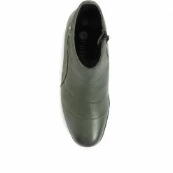 Pavers Wide Fit Leather Ankle Boots - KF34005 / 320 899