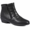 Pavers Women's Sleek Leather Ankle Boots - KF34007 / 320 900 / 320 900 Wide Fit