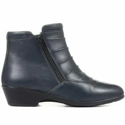 Pavers Women's Sleek Leather Ankle Boots - KF34007 / 320 900 / 320 900 Wide Fit 47 Pavers Women's Sleek Leather Ankle Boots - KF34007 / 320 900 / 320 900 Wide Fit
