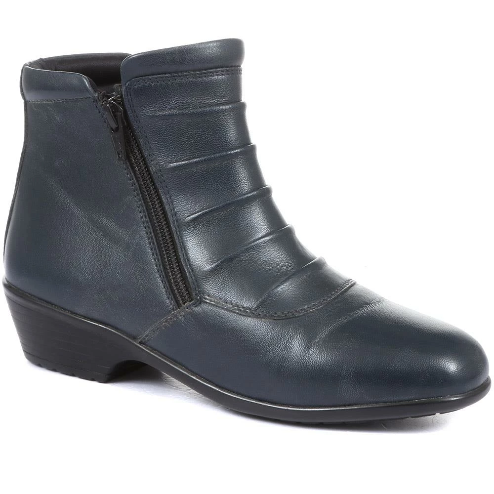 Pavers Women's Sleek Leather Ankle Boots - KF34007 / 320 900 / 320 900 Wide Fit 4 Pavers Women's Sleek Leather Ankle Boots - KF34007 / 320 900 / 320 900 Wide Fit