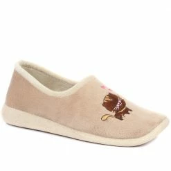 Pavers Wide Fit Sweet Kitten Slippers - KOY34005 / 320 480