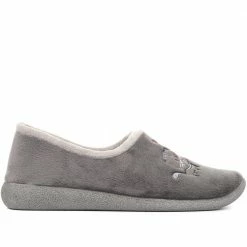 Pavers Wide Fit Sweet Kitten Slippers - KOY34005 / 320 480