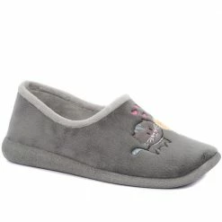 Pavers Wide Fit Sweet Kitten Slippers - KOY34005 / 320 480