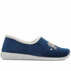 Pavers Wide Fit Sweet Kitten Slippers - KOY34005 / 320 480