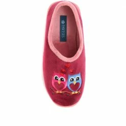 Pavers Wide Fit Sweet Owl Slippers - KOY34007 / 320 481