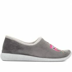 Pavers Wide Fit Sweet Owl Slippers - KOY34007 / 320 481