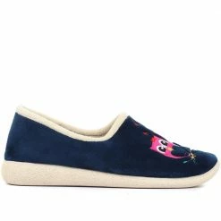 Pavers Wide Fit Sweet Owl Slippers - KOY34007 / 320 481