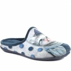 Pavers Ladies' Novelty Cat Slippers - RELAX34001 / 320 668