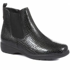 Pavers Patent Chelsea Boots - WBINS34107 / 320 610