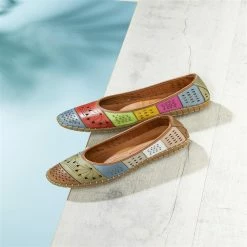 Bellissimo Flat Leather Ballerina Shoes - BELMETIN31009 / 317 955 59 Bellissimo Flat Leather Ballerina Shoes - BELMETIN31009 / 317 955