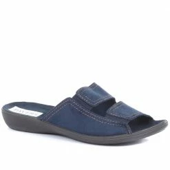 Pavers Wide Fit Mule Slippers - ADA33007 / 319 756
