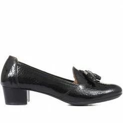 Pavers Shoes Ladies Patent Leather Tassel Loafers - MFA28000 / 313 347 / 313 347