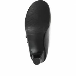 Pavers Wide Fit High Shine Mary Jane Shoes - AMITY34004 / 320 442