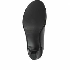 Pavers Wide Fit Bow Court Shoes - AMITY34006 / 320 443