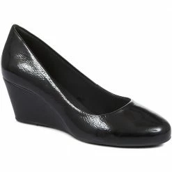 Bellissimo Shoes Leather Wedge Heel Pump - BELBOT34007 / 320 444