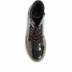 Bellissimo High Shine Hiker Boots - BELWBINS34129 / 320 584
