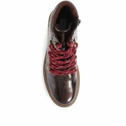 Bellissimo High Shine Hiker Boots - BELWBINS34129 / 320 584