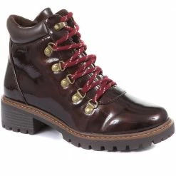 Bellissimo High Shine Hiker Boots - BELWBINS34129 / 320 584