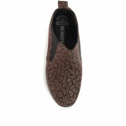 Fly Flot Leopard Print Chelsea Boots - FLY30000 / 315 741 / 315 741 Wide Fit
