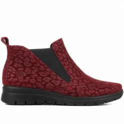 Fly Flot Leopard Print Chelsea Boots - FLY30000 / 315 741 / 315 741 Wide Fit