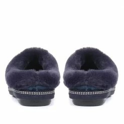 Pavers Faux Fur Trimmed Mule Slippers - RELAX34011 / 320 661 29 Pavers Faux Fur Trimmed Mule Slippers - RELAX34011 / 320 661