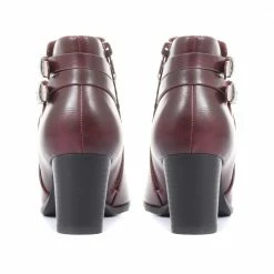 Bellissimo Ladies Black Block Heel Ankle Boots - BELTRE34011 / 320 396 / 320 396