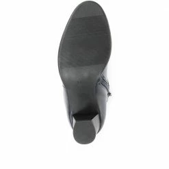 Bellissimo Ladies Black Block Heel Ankle Boots - BELTRE34011 / 320 396 / 320 396