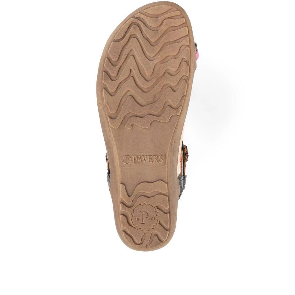 Pavers Embellished Toe Post Sandals - BAIZH33069 / 321 117 5 Pavers Embellished Toe Post Sandals - BAIZH33069 / 321 117