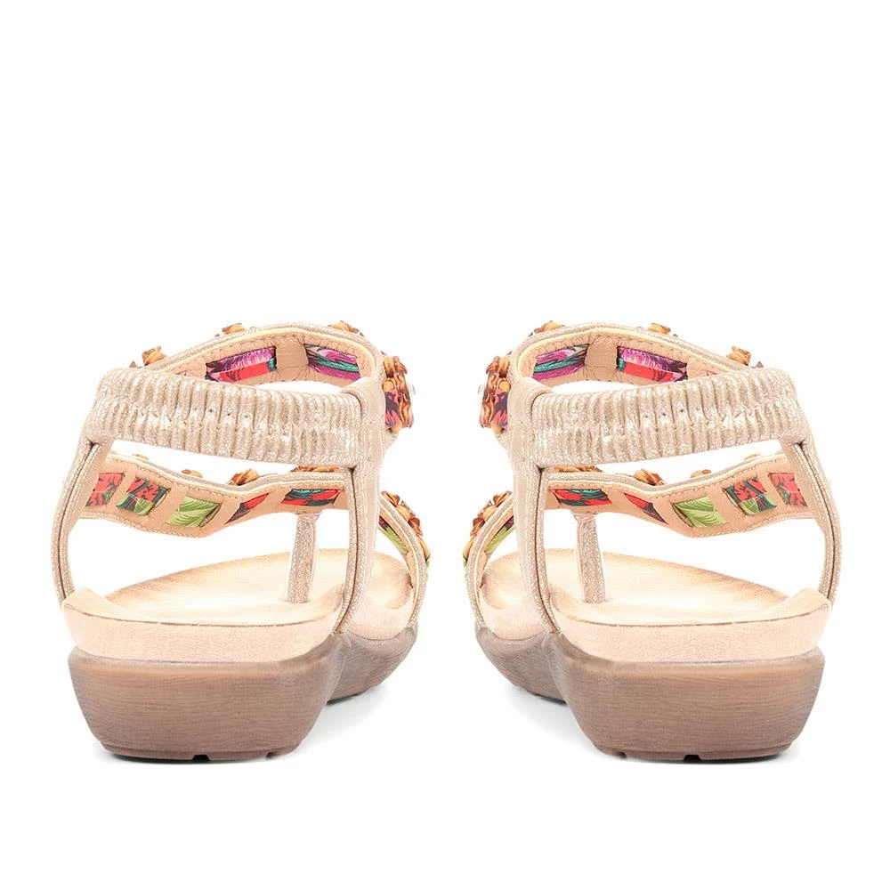 Pavers Embellished Toe Post Sandals - BAIZH33069 / 321 117 8 Pavers Embellished Toe Post Sandals - BAIZH33069 / 321 117