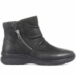 Pavers Wide Fit Leather Ankle Boot - KF34009 / 320 897 14 Pavers Wide Fit Leather Ankle Boot - KF34009 / 320 897