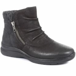 Pavers Wide Fit Leather Ankle Boot - KF34009 / 320 897