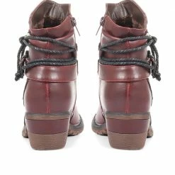 Pavers Women's Black Casual Slouch Ankle Boots - WBINS34037 / 320 448 / 320 448