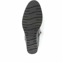 Pavers Wedge Heel Leather Ankle Boot - SERVI34001 / 320 355 Boots