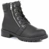 Bellissimo Lace Up Biker Boots - BELROMA34001 / 320 776
