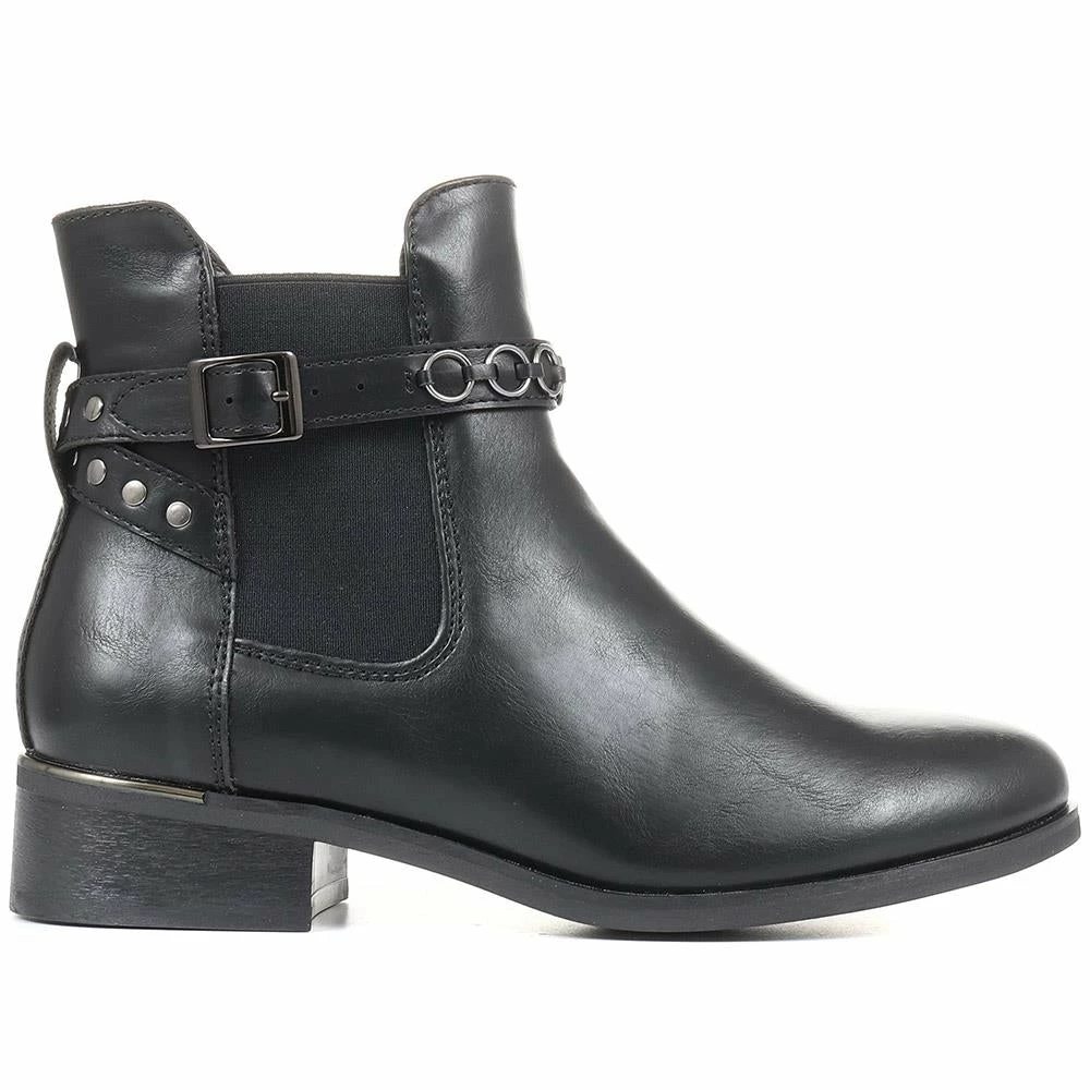 Bellissimo Brown Biker Chelsea Boots - BELWBI34043 / 320 451 / 320 451 3 Bellissimo Brown Biker Chelsea Boots - BELWBI34043 / 320 451 / 320 451