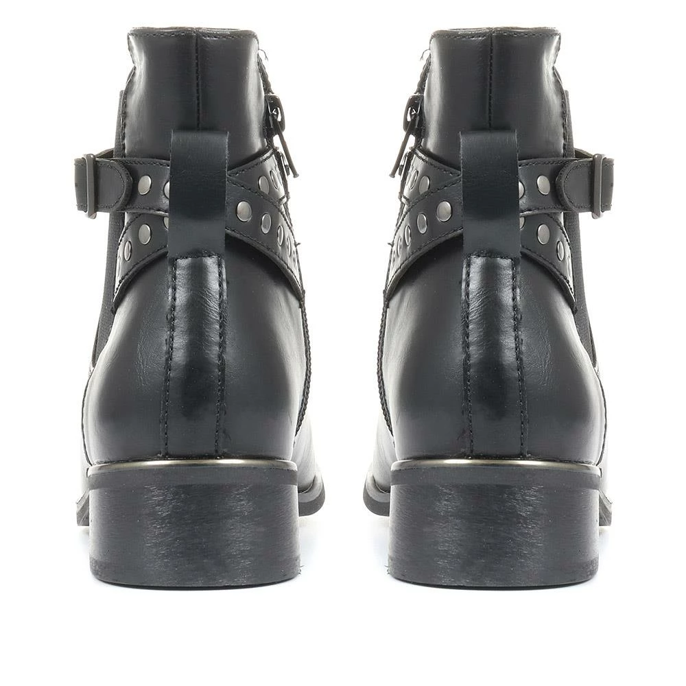 Bellissimo Brown Biker Chelsea Boots - BELWBI34043 / 320 451 / 320 451 4 Bellissimo Brown Biker Chelsea Boots - BELWBI34043 / 320 451 / 320 451