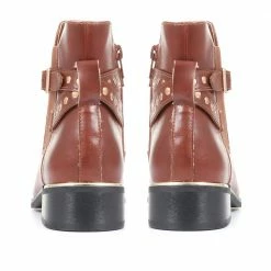 Bellissimo Brown Biker Chelsea Boots - BELWBI34043 / 320 451 / 320 451 17 Bellissimo Brown Biker Chelsea Boots - BELWBI34043 / 320 451 / 320 451