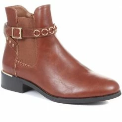 Bellissimo Brown Biker Chelsea Boots - BELWBI34043 / 320 451 / 320 451