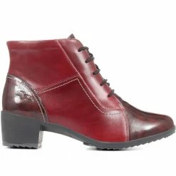Fly Flot Women's Leather Ankle Boots - CAL34019 / 320 606 / 320 606