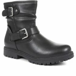 Pavers Women's Biker Boots - WBINS34029 / 320 614